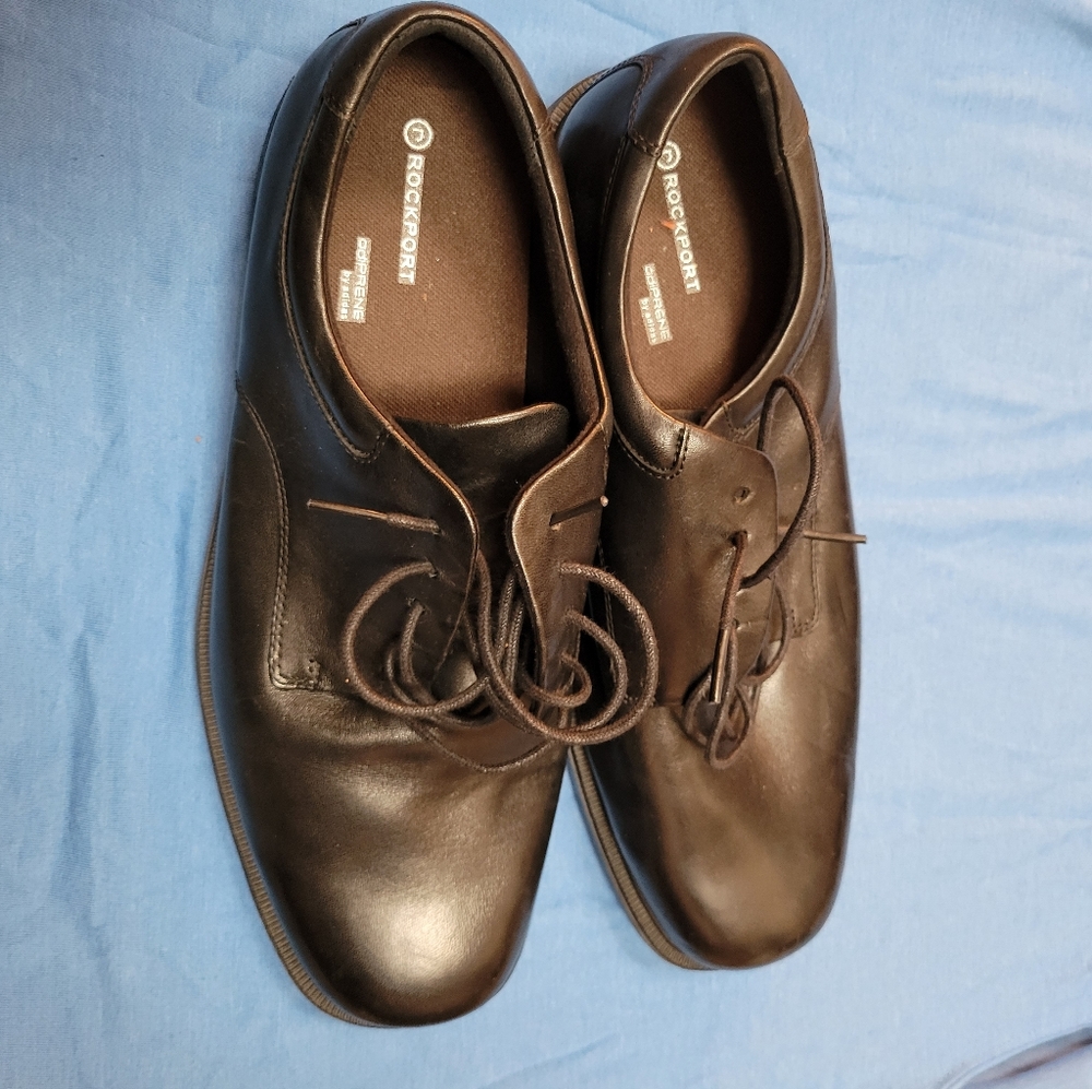 Rockport Men's Margin Black Oxford sz  13W